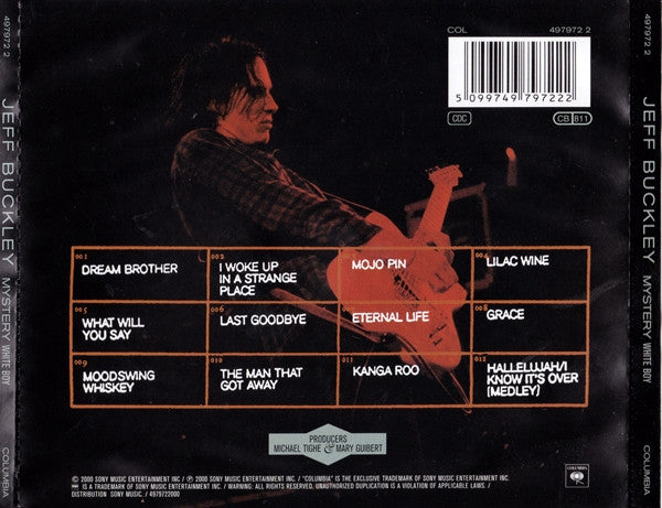 Jeff Buckley – Mystery White Boy (Live '95 ~ '96) (Used) (Mint Condition) CD
