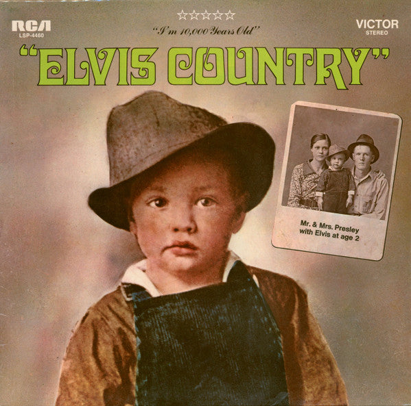 Elvis Presley - Elvis Country (I'm 10,000 Years Old) (Used) (Mint Condition) - Vinyl