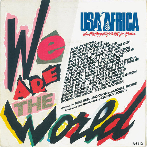 USA For Africa - We Are The World (Used) (Mint Condition) - Vinyl (EP)