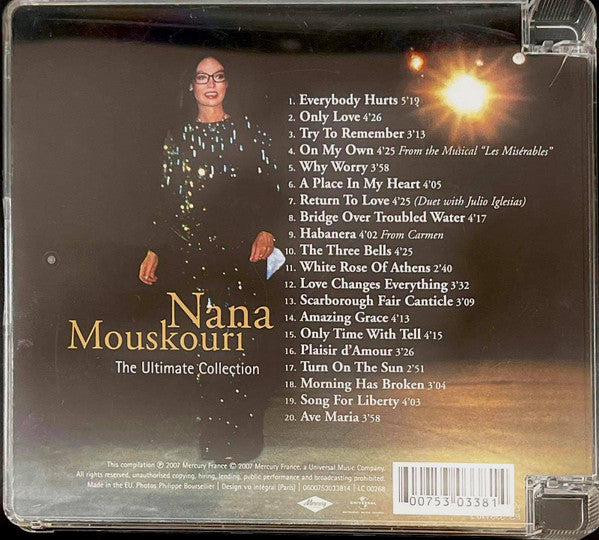 Nana Mouskouri - The Ultimate Collection (Used) (Mint Condition) CD