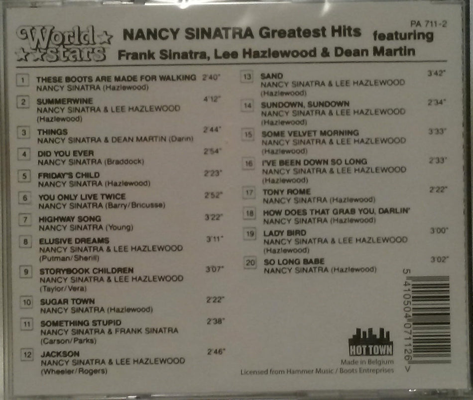 Nancy Sinatra – Nancy's Greatest Hits (Used) (Mint Condition) CD