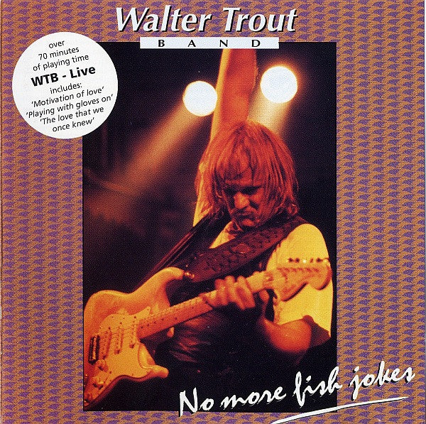 Walter Trout Band - Live (No More Fish Jokes) (Used) (Mint Condition) - CD