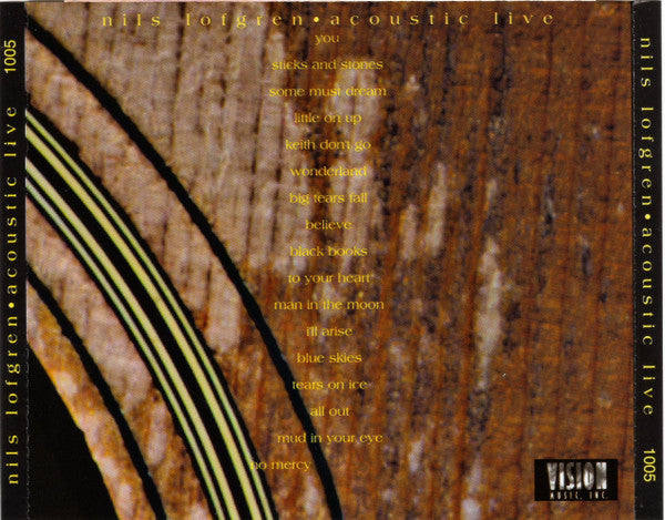 Nils Lofgren – Acoustic Live (Used) (Mint Condition) CD