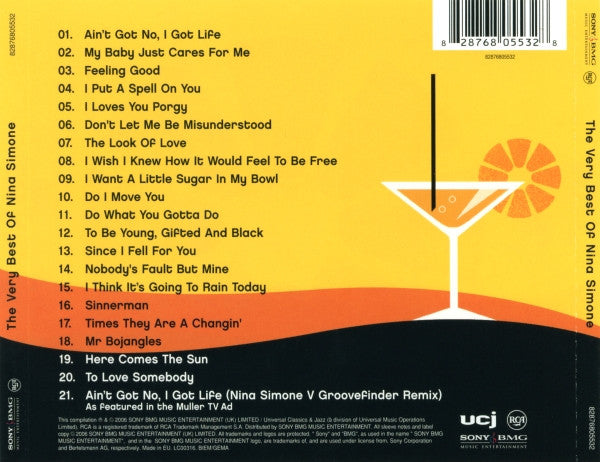 Nina Simone – The Very Best Of (Used) (Mint Condition) CD