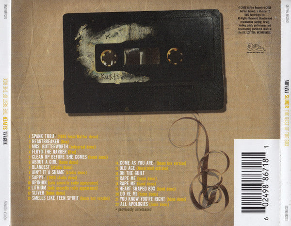 Nirvana – Sliver (The Best Of The Box) (Brand New) CD