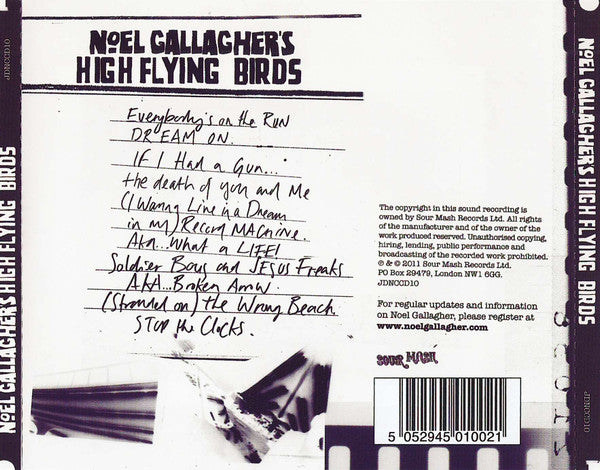 Noel Gallagher's High Flying Birds – Noel Gallagher's High Flying Birds (Used) (Mint Condition) CD