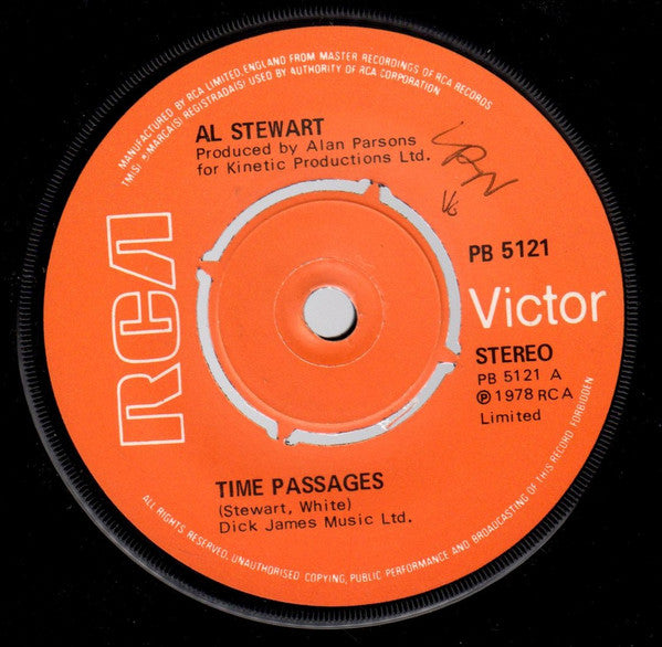 Al Stewart - Time Passages (Used) (Mint Condition) - Vinyl (EP)