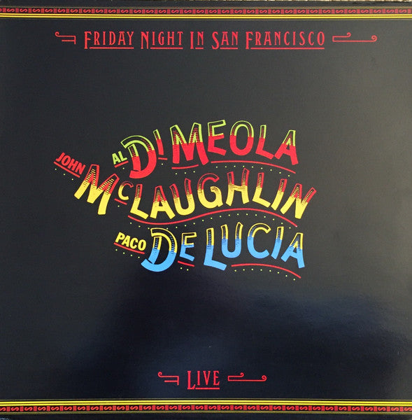 John McLaughlin - Friday Night In San Francisco (Used) (Mint Condition) - Vinyl