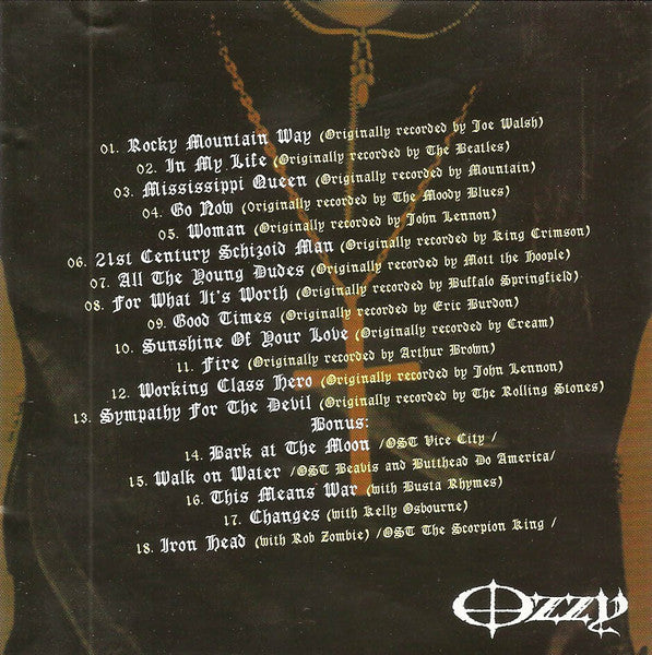 Ozzy Osbourne – Under Cover (Used) (Mint Condition) CD
