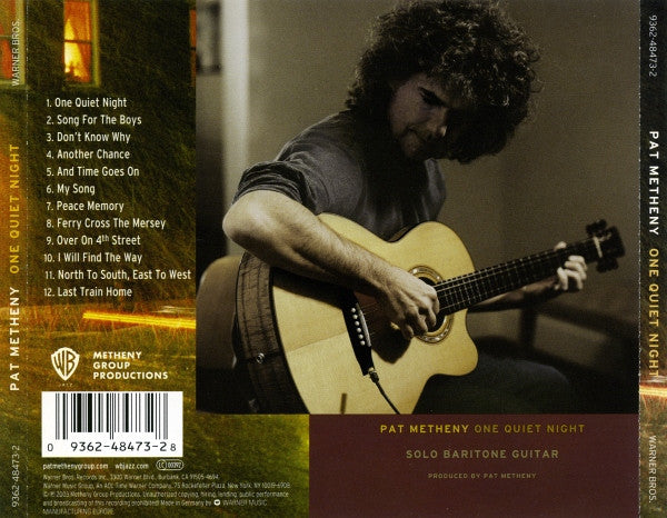 Pat Metheny – One Quiet Night (Used) (Mint Condition) CD