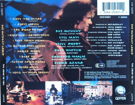 Pat Metheny Group – The Road To You (Recorded Live In Europe) (Used) (Mint Condition) - CD