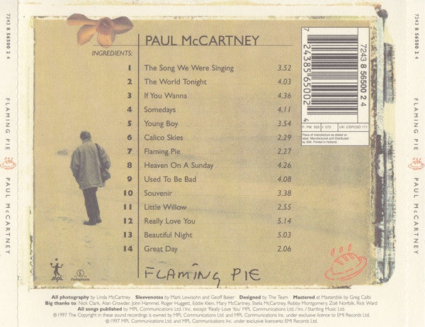 Paul McCartney – Flaming Pie (Used) (Mint Condition)