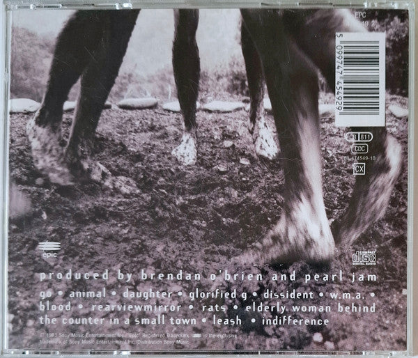 Pearl Jam – Vs.(Used) (Mint Condition) - CD