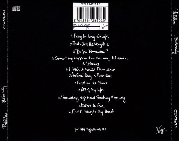 Phil Collins - But Seriously (Used) (Mint Condition) CD
