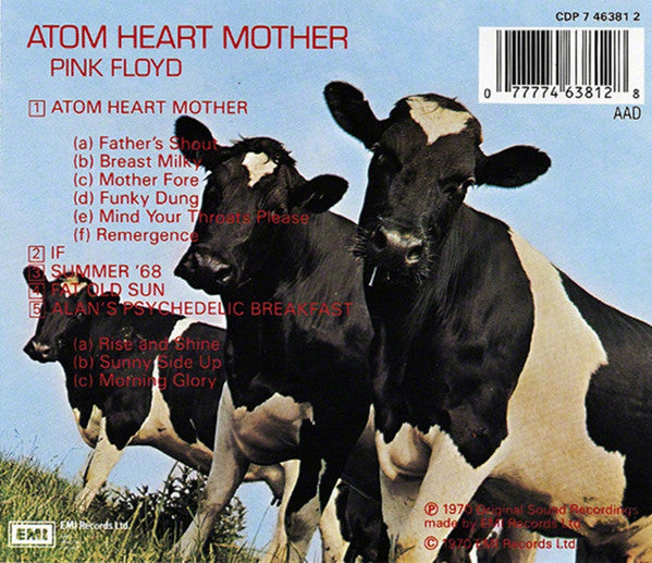 Pink Floyd – Atom Heart Mother (Used) (Mint Condition) - CD
