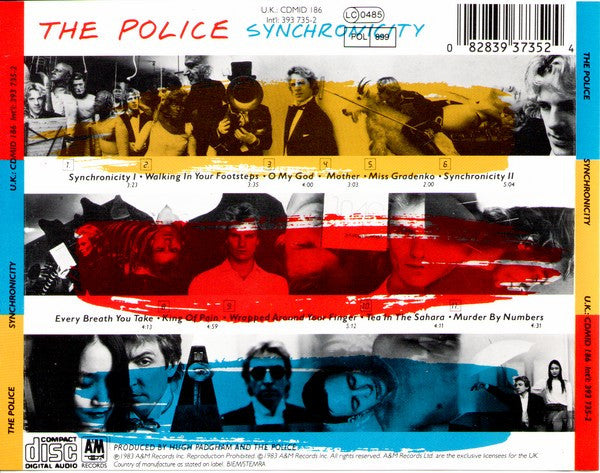 The Police – Synchronicity (Used) (Mint Condition) CD