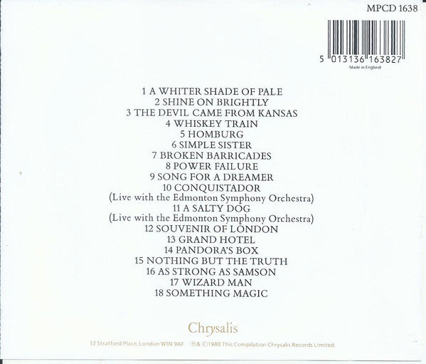 Procol Harum – Portfolio (Used) (Mint Condition)