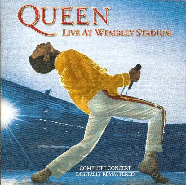 Queen – Live At Wembley Stadium 2 Discs (Used) (Mint Condition)