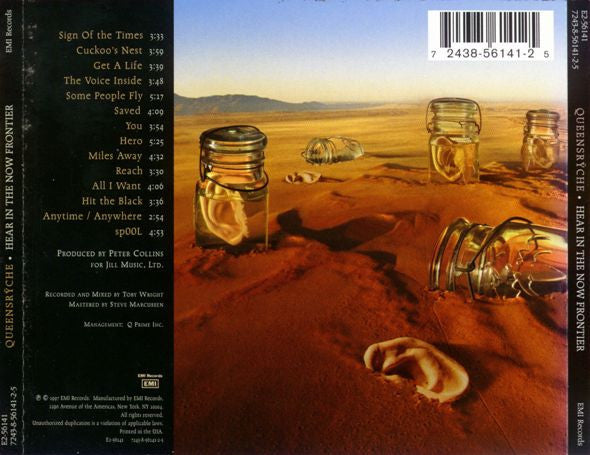 Queensrÿche – Hear In The Now Frontier (Used) (Mint Condition) CD