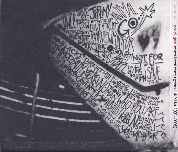 Pearl Jam – Rearviewmirror (Greatest Hits 1991-2003) 2 Discs (Used) (Mint Condition)