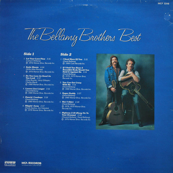 Bellamy Brothers - Best (Used) (Mint Condition) - Vinyl