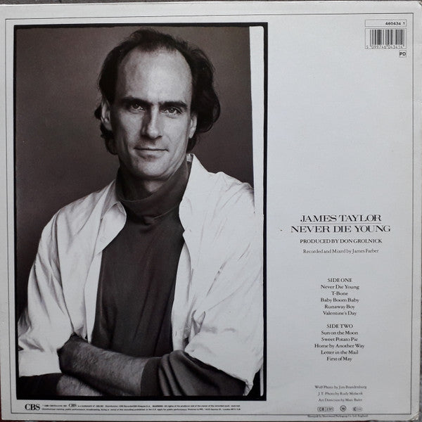 James Taylor - Never Die Young (Used) (Mint Condition) - Vinyl