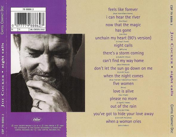 Joe Cocker – Night Calls (Used) (Mint Condition) CD