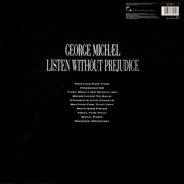 George Michael – Listen Without Prejudice (Used) (Mint Condition)