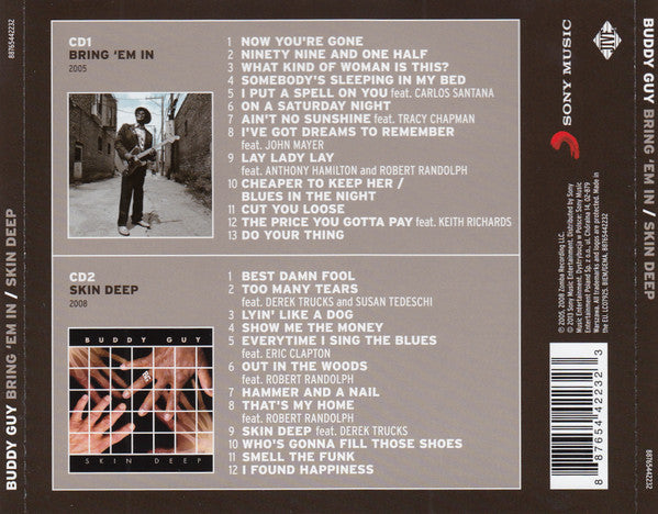 Buddy Guy – Bring 'Em In / Skin Deep 2 Discs (Used) (Mint Condition) CD