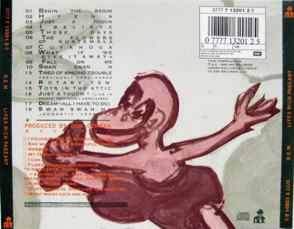 R.E.M. – Lifes Rich Pageant (Used) (Mint Condition) CD