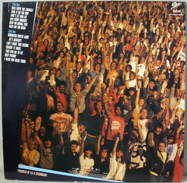 REO Speedwagon – Best Foot Forward (Used) (Mint Condition) Vinyl