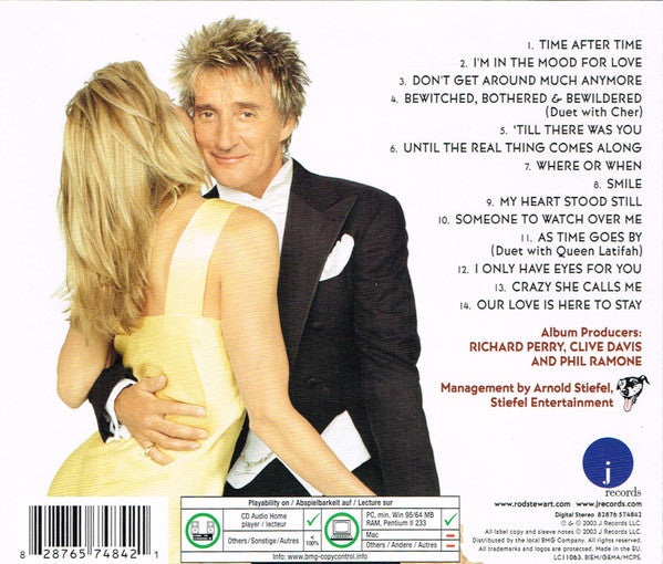 Rod Stewart – As Time Goes By... The Great American Songbook Vol. II (Used) (Mint Condition) CD