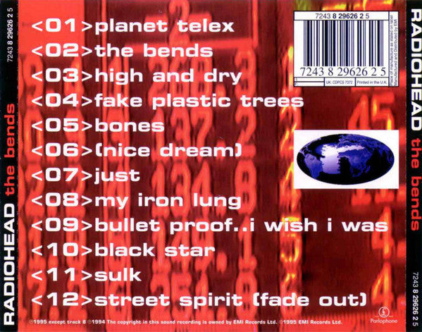Radiohead – The Bends (Brand New) CD
