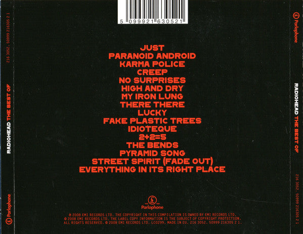 Radiohead - The Best Of (Used) (Mint Condition) - CD