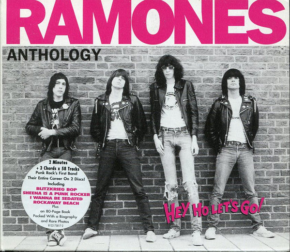 Anthology (Hey Ho Let's Go!) - Ramones - 2 Discs (Used) (Mint Condition)