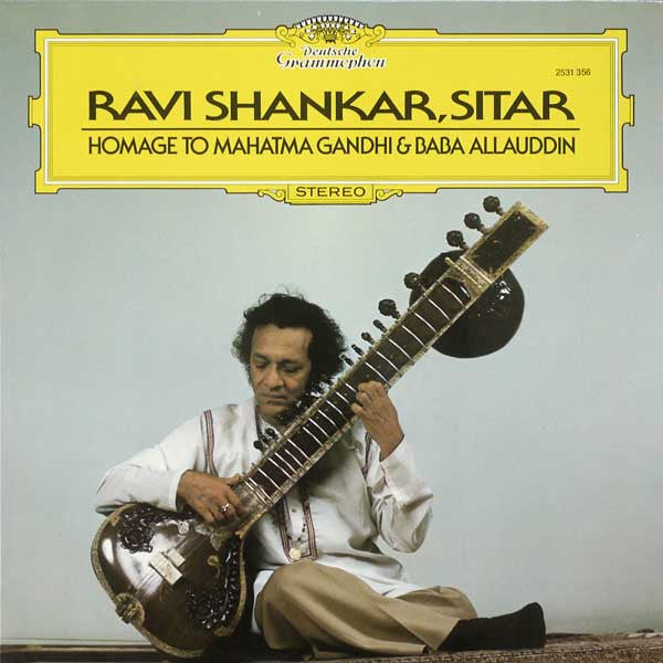Ravi Shankar - Homage To Mahatma Gandhi &amp; Baba Allauddin (Used) (Mint Condition) Vinyl