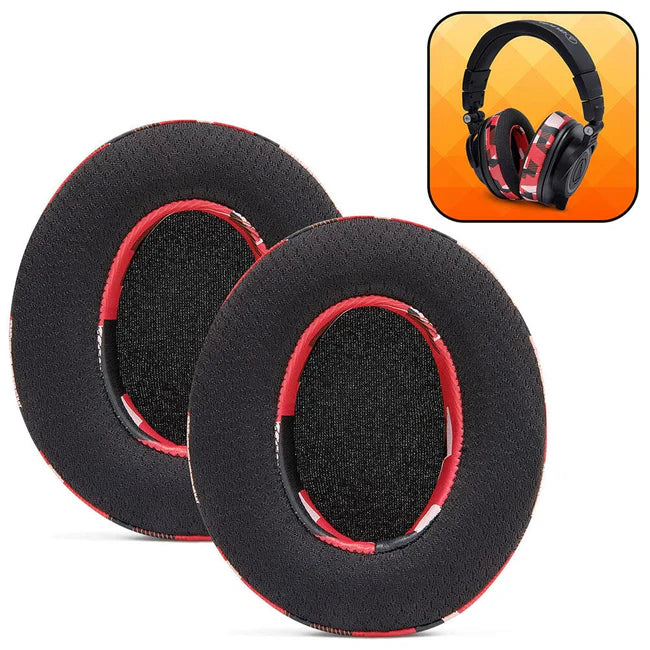 Wicked Cushions WC FreeZe - Hybrid Cooling Gel Infused Ear Pads for ATH M50X