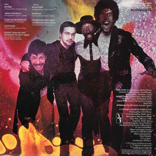 Return To Forever Featuring Chick Corea – No Mystery (Used) (Mint Condition) - Vinyl