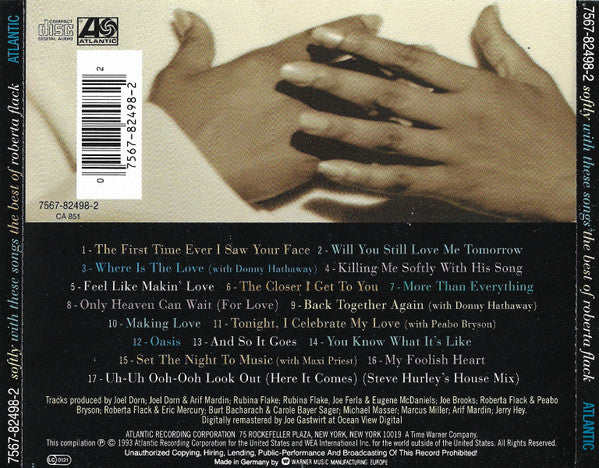 Roberta Flack - Softly With These Songs - The Best Of Roberta Flack (Used) (Mint Condition)