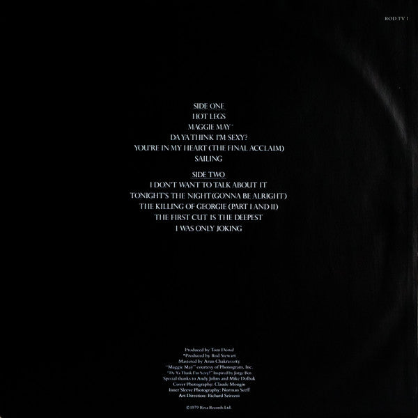 Rod Stewart – Greatest Hits Vol. 1 (Used) (Mint Condition) Vinyl