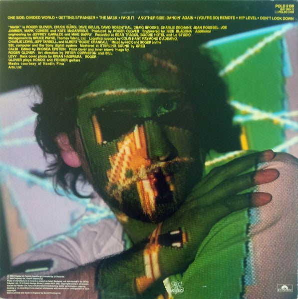 Roger Glover – Mask (Used) (Mint Condition) - Vinyl