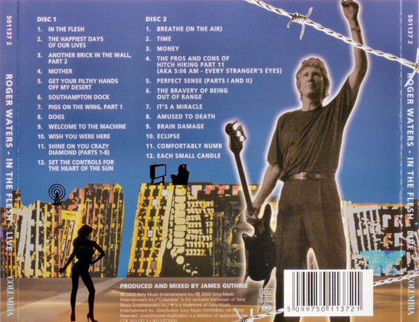 Roger Waters – In The Flesh 2 Discs (Used) (Mint Condition) CD