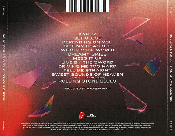 Rolling Stones* – Hackney Diamonds (Used) (Mint Condition) CD