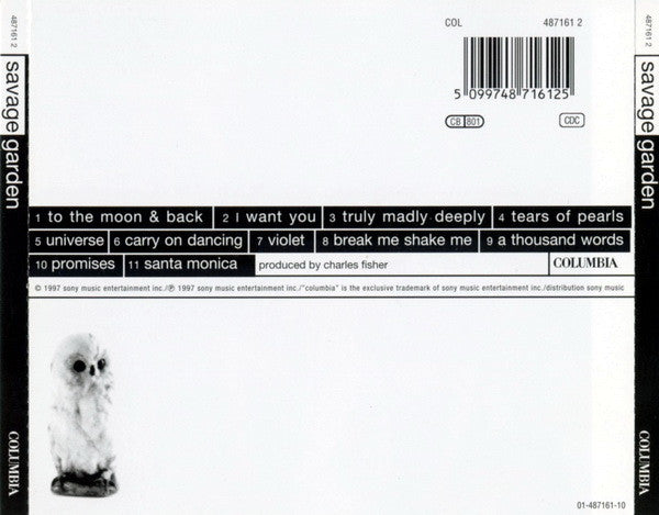 Savage Garden – Savage Garden (Used) (Mint Condition) CD