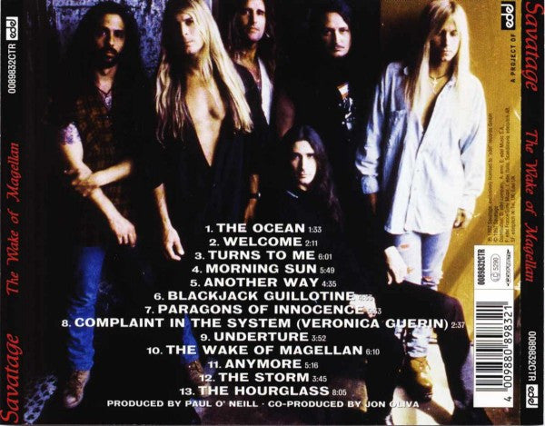 Savatage – The Wake Of Magellan (Used) (Mint Condition) CD