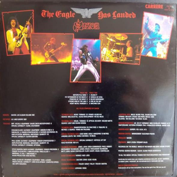 Saxon – The Eagle Has Landed (Live) (Used) (Mint Condition)