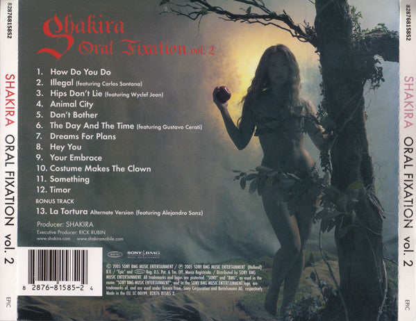 Shakira – Oral Fixation Vol. 2 (Used) (Mint Condition) CD