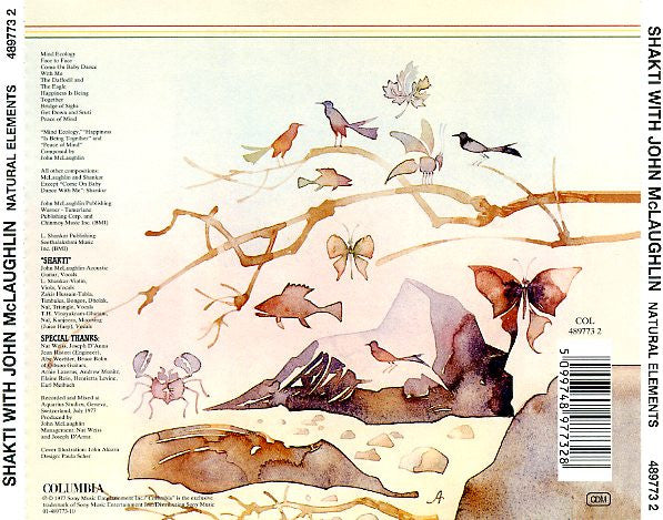 Shakti (2) With John McLaughlin – Natural Elements (Used) (Mint Condition) CD