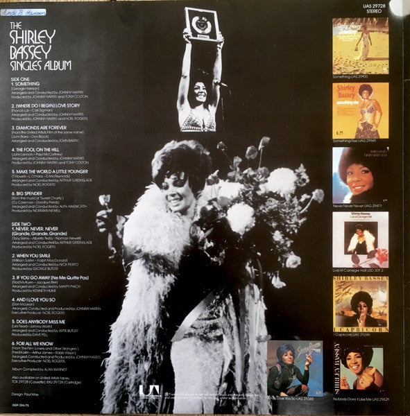 Shirley Bassey – The Shirley Bassey Singles Album (Used) (Mint Condition) - Vinyl