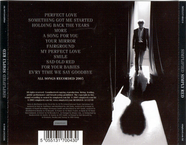 Simply Red – Simplified (Used) (Mint Condition) CD